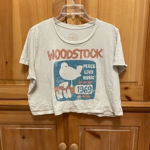 Woodstock cropped T-shirt